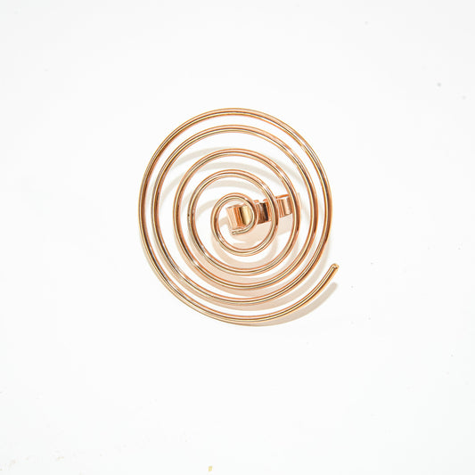 Gold Swirl Ring 