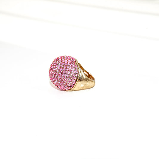 Tzofiya Kataline gold and pink ring